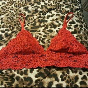 Red Wacoal Bralette